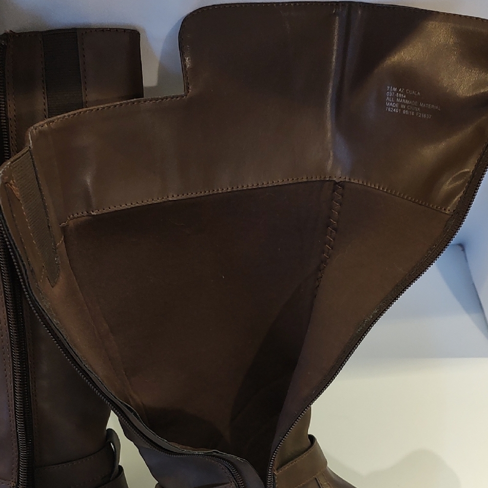 Source Unknown Dark Brown Over the Knee Boots - Picture 11 of 13